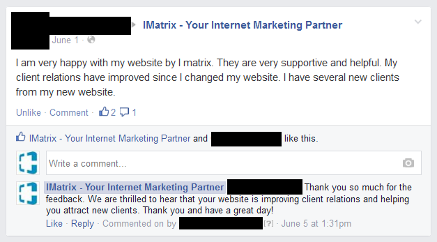 Positive Reviews on Social Media